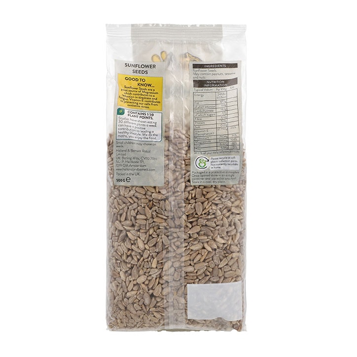 Holland & Barrett Sunflower Seeds 500g